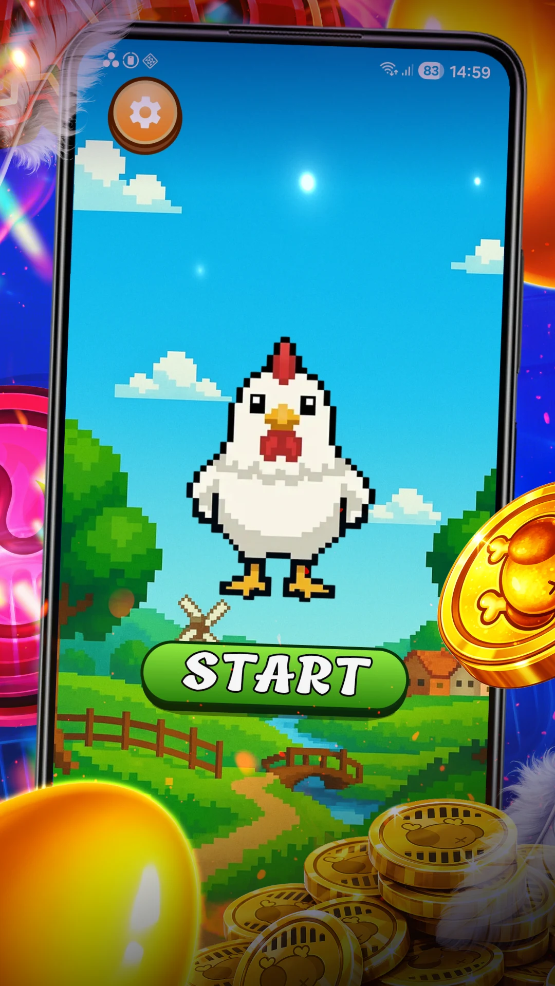 Chicken Fast Coin screenshot